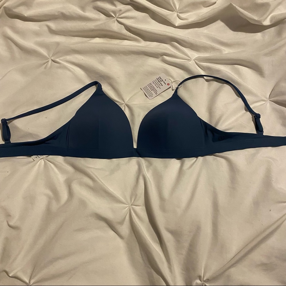 Lululemon deep sea swim top A/B *straight strap